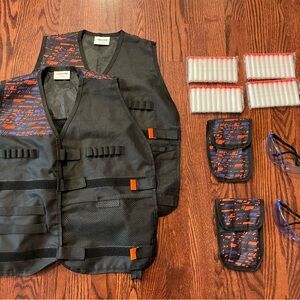UWANTME Kids Tactical Vest Kit for Nerf Guns - Set of 2